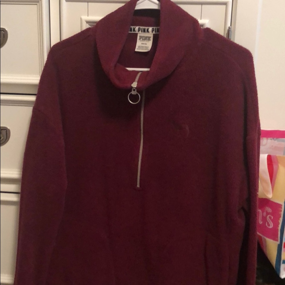 Pink pullover